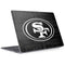 NFL San Franciso 49ers Black & White Surface Laptop 2 Skin