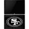 NFL San Franciso 49ers Black & White Surface Pro 6 Skin