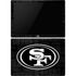 NFL San Franciso 49ers Black & White Surface Pro 6 Skin