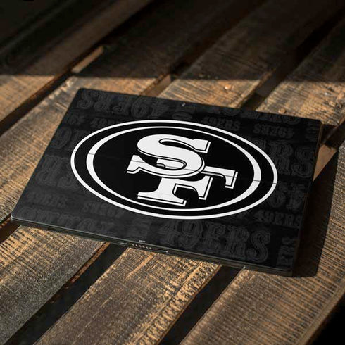 NFL San Franciso 49ers Black & White Surface Pro 6 Skin