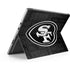 NFL San Franciso 49ers Black & White Surface Pro 8 Skin