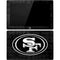 NFL San Franciso 49ers Black & White Surface Pro Tablet Skin