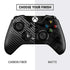 NFL San Franciso 49ers Black & White Xbox One Controller Skin