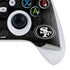 NFL San Franciso 49ers Black & White Xbox Series S Bundle Skin