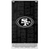 NFL San Franciso 49ers Black & White Xbox Series S Console Skin
