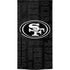 NFL San Franciso 49ers Black & White Xbox Series X Console Skin
