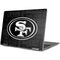NFL San Franciso 49ers Black & White Yoga 710 14in Skin