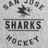 NHL San Jose Sharks Black Text Nintendo 2DS XL (2017) Skin