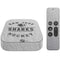 NHL San Jose Sharks Black Text Apple TV Skin