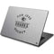 NHL San Jose Sharks Black Text Dell Chromebook Skin