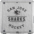 NHL San Jose Sharks Black Text Cooler Master MasterBox Q300L Mini Tower Skin