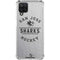NHL San Jose Sharks Black Text Galaxy A12 Clear Case