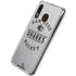 NHL San Jose Sharks Black Text Galaxy A30 Clear Case