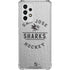 NHL San Jose Sharks Black Text Galaxy A33 5G Clear Case
