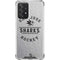 NHL San Jose Sharks Black Text Galaxy A52 5G Clear Case