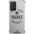 NHL San Jose Sharks Black Text Galaxy A52 5G Clear Case