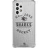 NHL San Jose Sharks Black Text Galaxy A53 5G Clear Case