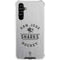 NHL San Jose Sharks Black Text Galaxy A54 5G Clear Case