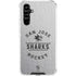 NHL San Jose Sharks Black Text Galaxy A54 5G Clear Case