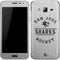 NHL San Jose Sharks Black Text Galaxy J3 Skin