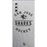 NHL San Jose Sharks Black Text Galaxy Note 10 Skin