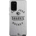 NHL San Jose Sharks Black Text Galaxy Note20 5G Pro Case