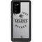 NHL San Jose Sharks Black Text Galaxy Note20 5G Waterproof Case