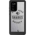 NHL San Jose Sharks Black Text Galaxy Note20 5G Waterproof Case