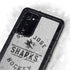 NHL San Jose Sharks Black Text Galaxy Note20 5G Waterproof Case