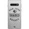 NHL San Jose Sharks Black Text Galaxy S10 Skin