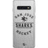 NHL San Jose Sharks Black Text Galaxy S10 Skin