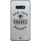 NHL San Jose Sharks Black Text Galaxy S10e Skin