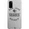 NHL San Jose Sharks Black Text Galaxy S20 Lite Case