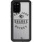 NHL San Jose Sharks Black Text Galaxy S20 Plus Waterproof Case