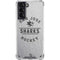 NHL San Jose Sharks Black Text Galaxy S21 5G Clear Case