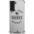 NHL San Jose Sharks Black Text Galaxy S21 5G Clear Case