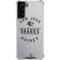 NHL San Jose Sharks Black Text Galaxy S21 FE Clear Case