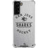 NHL San Jose Sharks Black Text Galaxy S21 Plus 5G Clear Case
