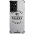 NHL San Jose Sharks Black Text Galaxy S21 Ultra 5G Clear Case