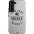 NHL San Jose Sharks Black Text Galaxy S22 Pro Case