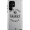 NHL San Jose Sharks Black Text Galaxy S22 Ultra Pro Case
