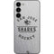 NHL San Jose Sharks Black Text Galaxy S23 Plus Skin