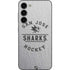 NHL San Jose Sharks Black Text Galaxy S23 Plus Skin