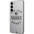NHL San Jose Sharks Black Text Galaxy S23 Plus Skin