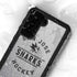 NHL San Jose Sharks Black Text Galaxy S23 Plus Waterproof Case