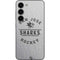 NHL San Jose Sharks Black Text Galaxy S23 Skin