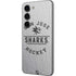 NHL San Jose Sharks Black Text Galaxy S23 Skin
