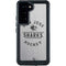 NHL San Jose Sharks Black Text Galaxy S23 Waterproof Case