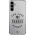 NHL San Jose Sharks Black Text Galaxy S24 Plus Clear Case