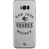 NHL San Jose Sharks Black Text Galaxy S8 Plus Skin